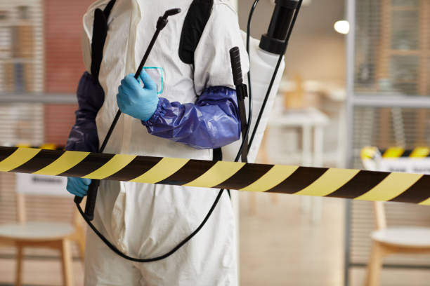 Professional Blood Cleanup technician working in Ashuelot, NH